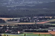 Blick vom groen Kornberg auf Heidelheim